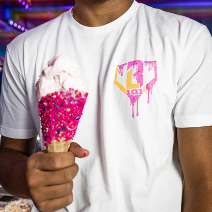 Baseball Lifestyle 101 Ice Cream Tee