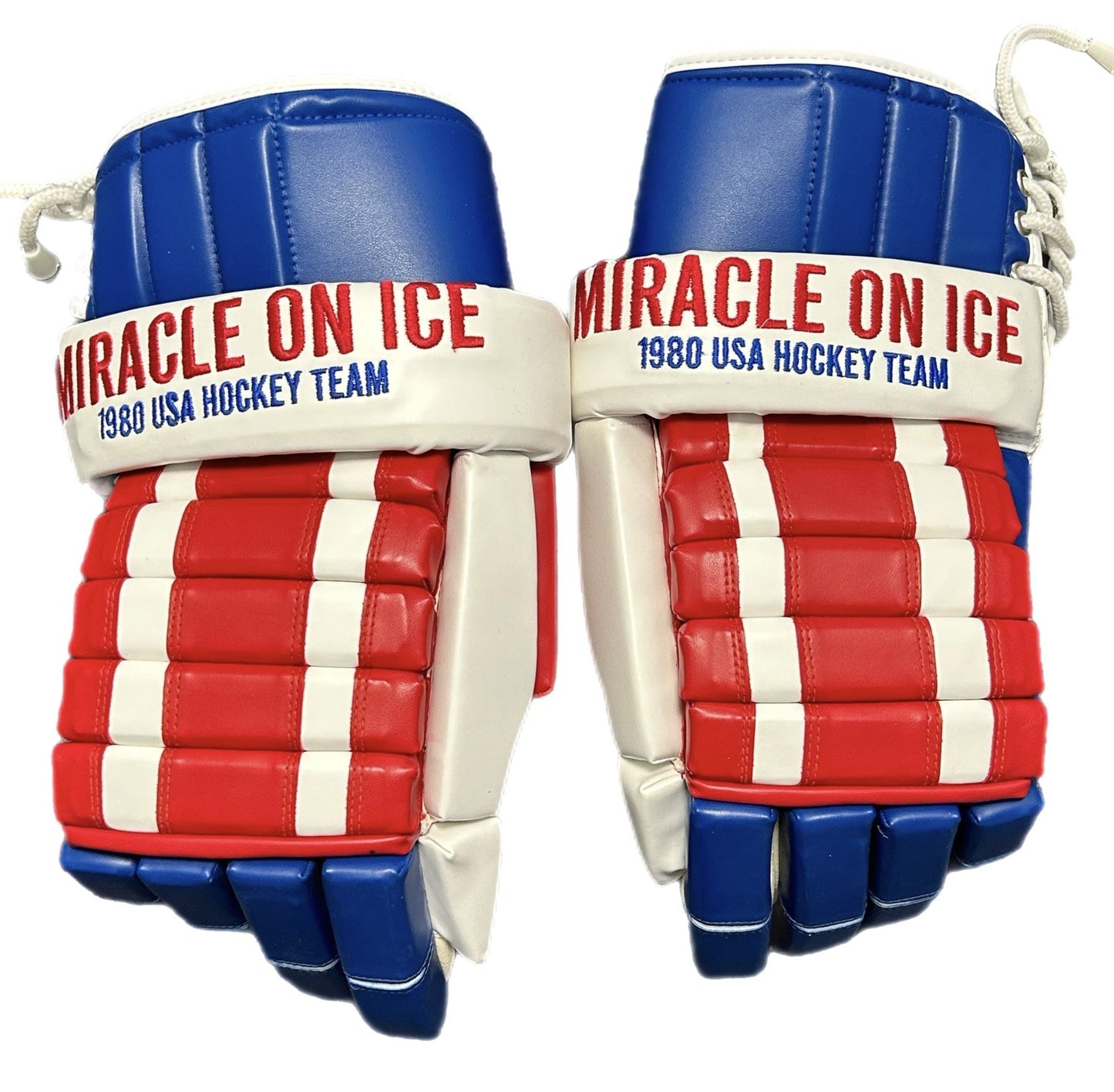 1980 USA Hockey Miracle on Ice Hockey Team Replica Glove Pair. Back in stock 4-15-26