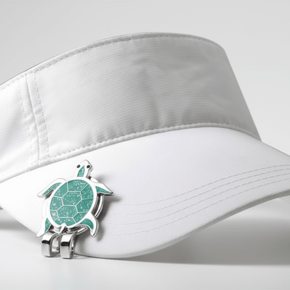 "Turtley Accurate" Magnetic Golf Ball Marker & Hat Clip