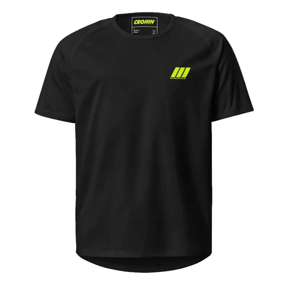 CROWN ATHLETICA /// Logo Shirt (BLACK)