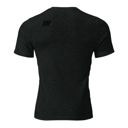 CROWN ATHLETICA /// Cross-chest Logo Shirt (CHARCOL)