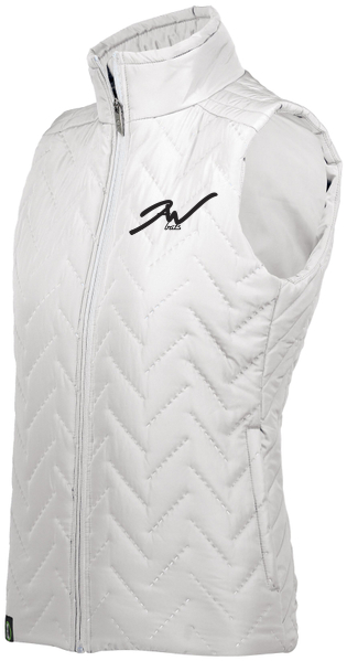 Jaw Bats Women's Vest Full Zip - Holloway 229713 | Women's Repreve® Eco Vest (augustasportswear.com) 