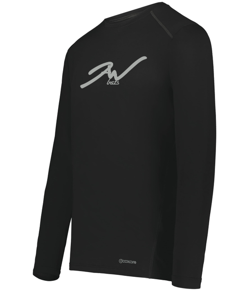 Jaw Bats Men's Long Sleeve Tee Shirt - Holloway 222138 | Men's Coolcore® Essential Long Sleeve Tee (augustasportswear.com) 
