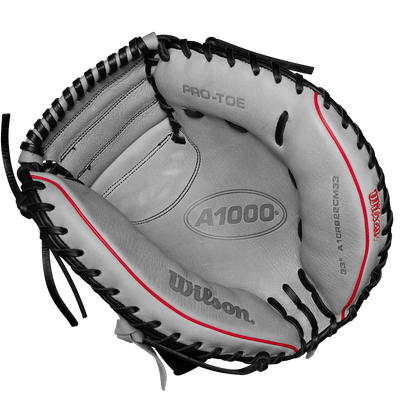 Wilson 2024 A1000 33" CM33 Baseball Catcher's Mitt: WBW10145433