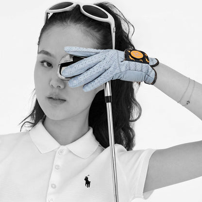 Wooly-Burg | Women's Charcoal Golf Glove
