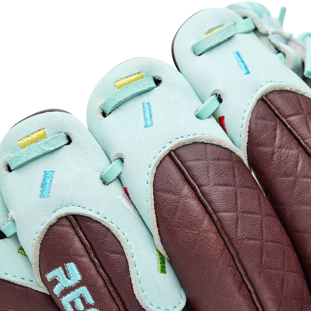 Youth Ball Glove - Ice Cream glove (Mint with Sprinkles)