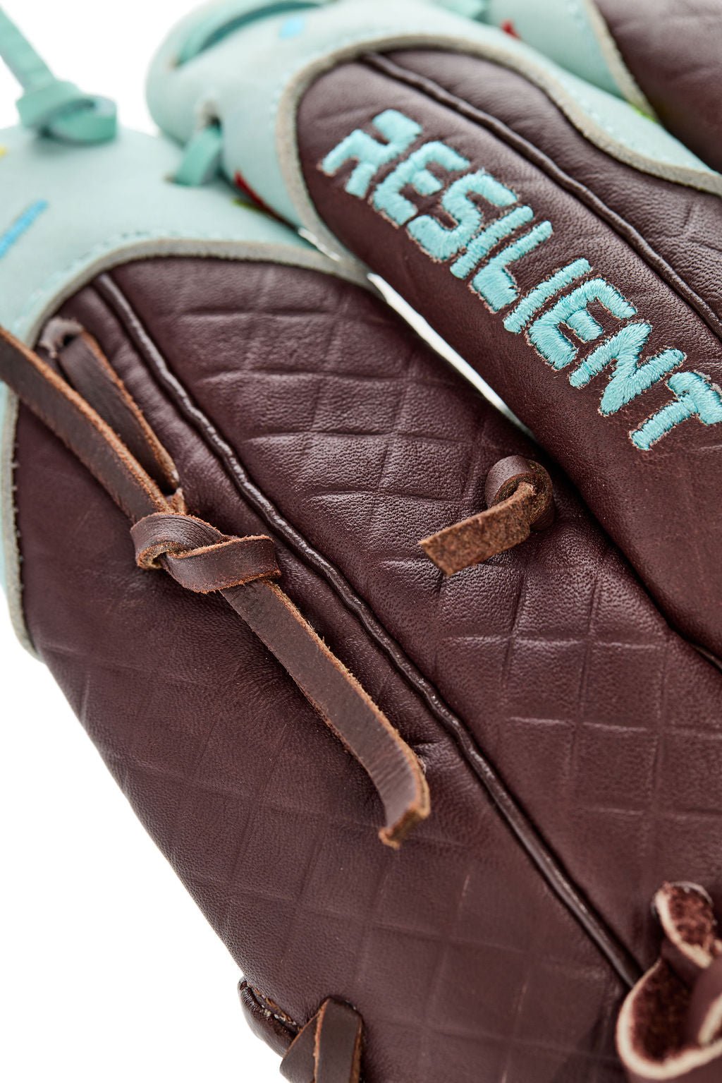 Youth Ball Glove - Ice Cream glove (Mint with Sprinkles)