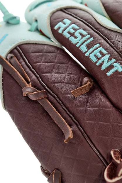 Youth Ball Glove - Ice Cream glove (Mint with Sprinkles)