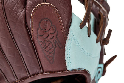 Youth Ball Glove - Ice Cream glove (Mint with Sprinkles)