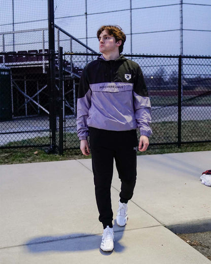 YOUTH Black/Charcoal Windbreaker