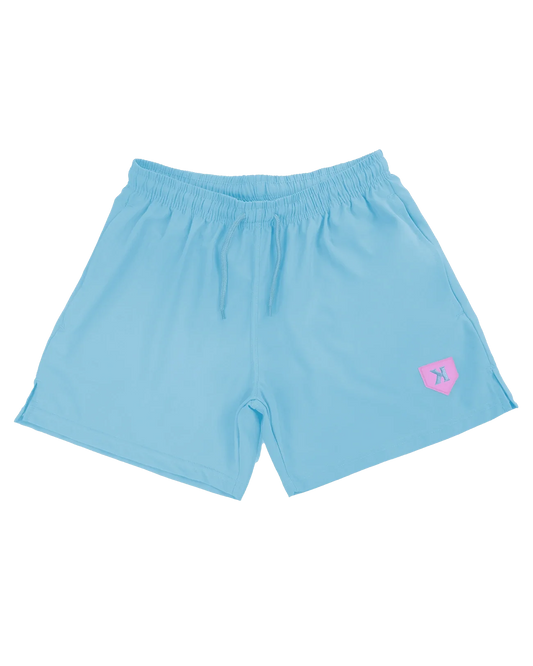 Cotton Candy Blue Training Shorts