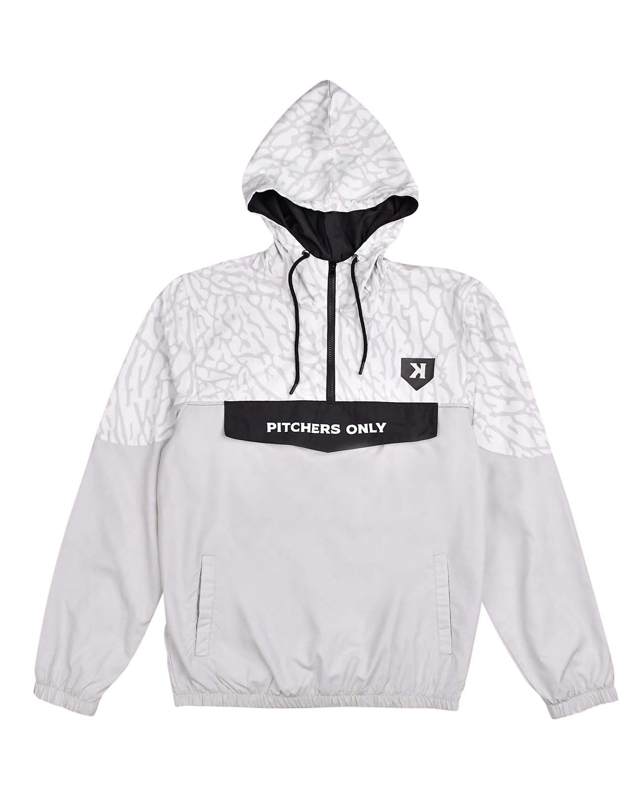 YOUTH Elephant Print Windbreaker