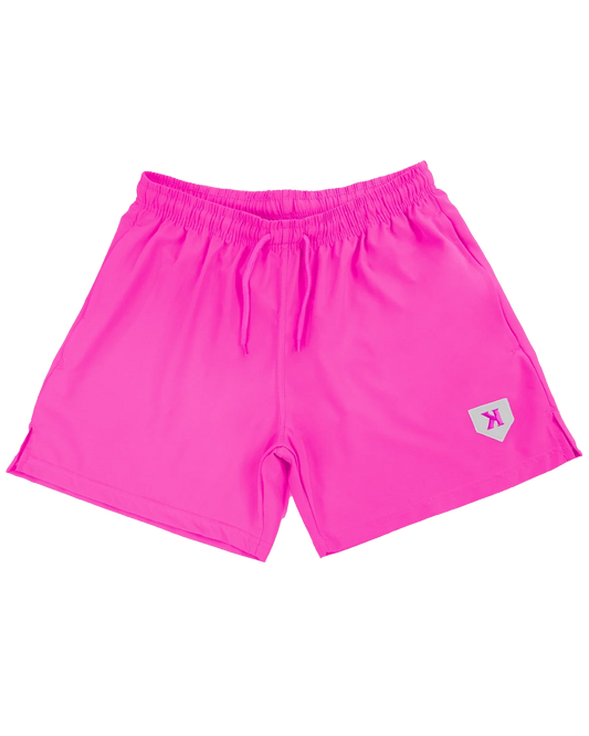 Pink Training Shorts