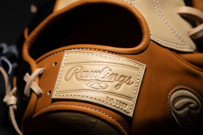 RAWLINGS HEART OF THE HIDE/PRO PREFERRED HYBRID PRO LABEL 6 INFIELD GLOVE: PRO934-2CTB