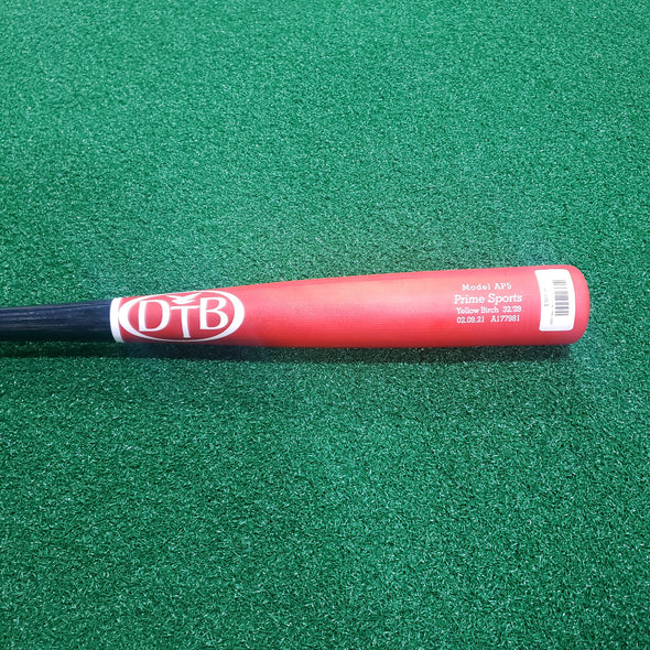 DTB Model AP5 Yellow Birch Wood Bat Dove Tail Bats