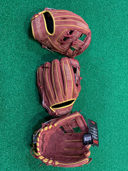 WILSON 2022 NOVEMBER GOTM - 1975 CRIMSON VELVET 11.75 - RHT BASEBALL GLOVE: WBW1012841175