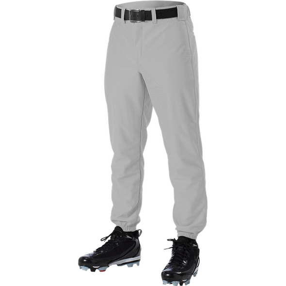 Alleson 605P Adult Baseball Pant - Elastic Bottom