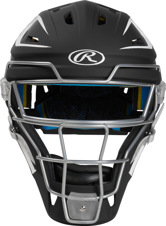 Rawlings Mach Two-Tone Matte Hockey Style Catcher's Helmet