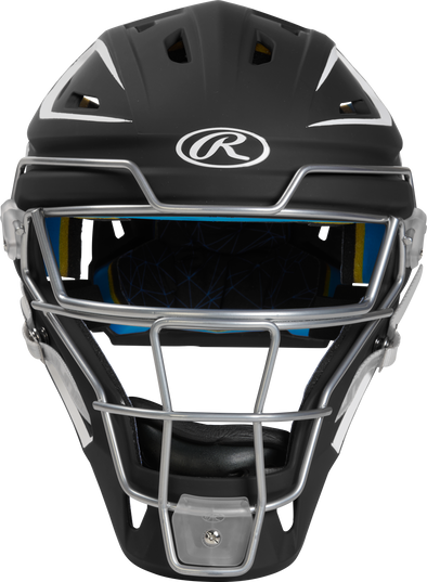 Rawlings Mach Two-Tone Matte Hockey-Style Catcher's Helmet