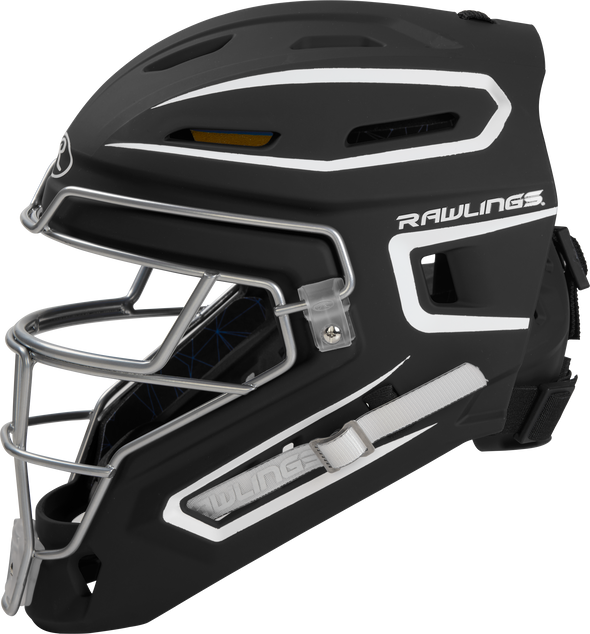 Rawlings Mach Two-Tone Matte Hockey-Style Catcher's Helmet