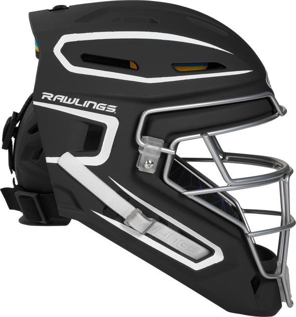 Rawlings Mach Two-Tone Matte Hockey-Style Catcher's Helmet