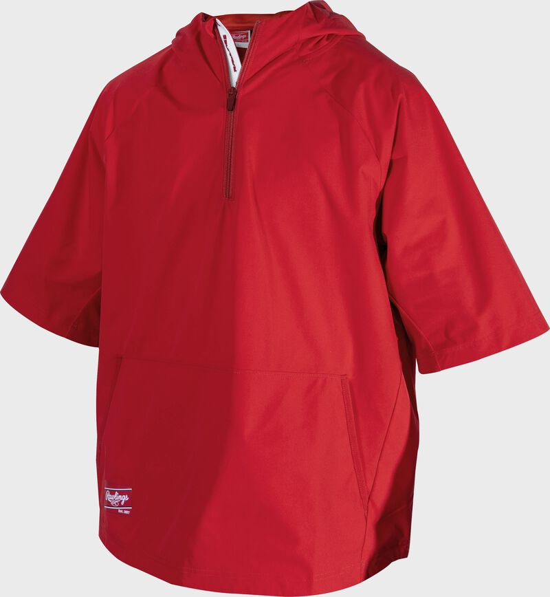 Rawlings ColorSync Adult Short Sleeve Baseball Batting Cage Jacket