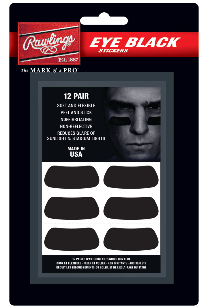 Rawlings Eye Black Stickers Dozen