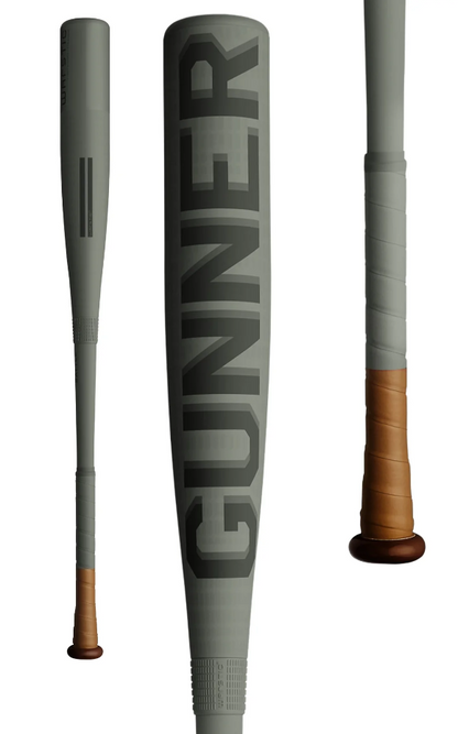 WARSTIC GUNNER BBCOR METAL BASEBALL BAT: MBGNR22GY