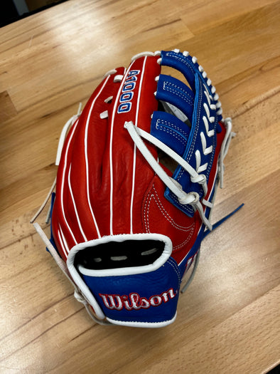 Wilson 2022 A1000 PF1892 RWB 12.25" GLOVE: WBW1008401225