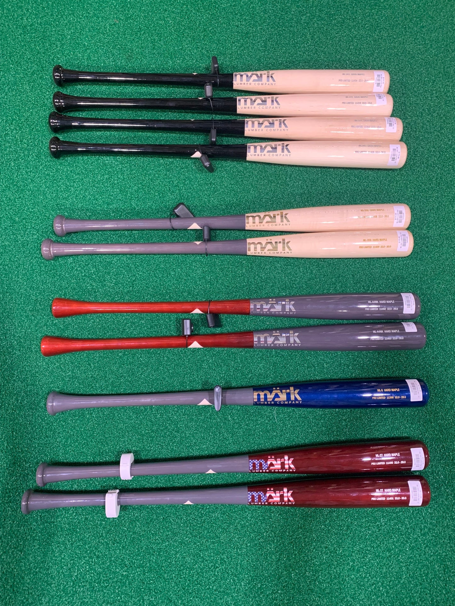 Mark Lumber ML27 Hard Maple  Pro Limited 11401 Hard Maple Custom Bat