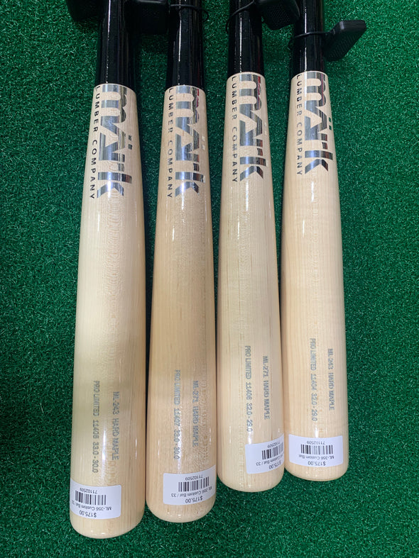 Mark Lumber Pro Limited Hard Maple Custom Bat