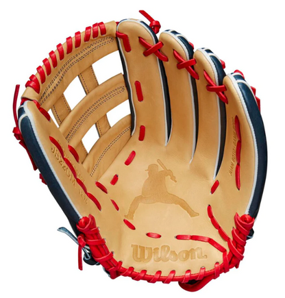 Wilson 2023 A2K JUAN SOTO GAME MODEL NAVY GLOVE 12.75: WBW1010101275