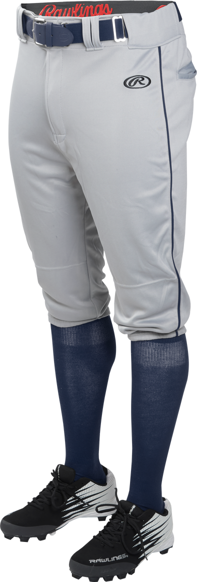Rawlings Adult Launch Knicker Piped Baseball Pant: LNCHKPP