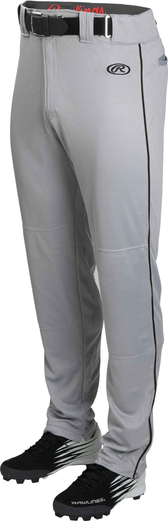 Rawlings Youth Launch Semi-Relaxed 1/8" Piped Baseball Pant: YLNCHSRP