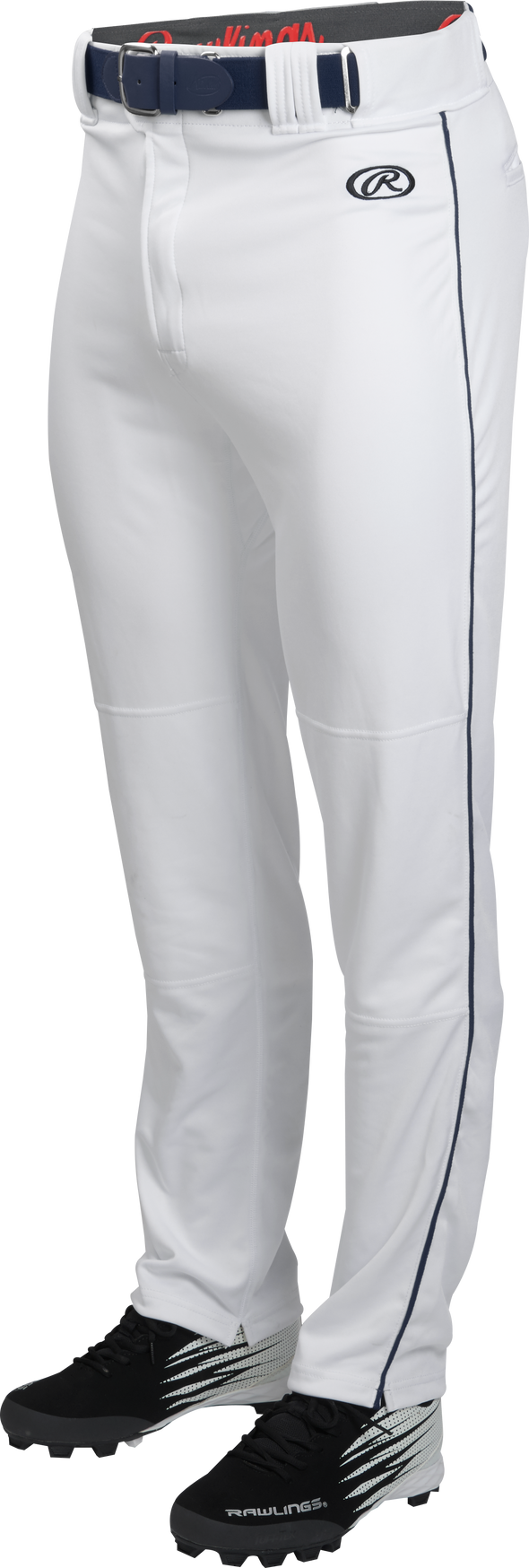 Rawlings Youth Launch Semi-Relaxed 1/8" Piped Baseball Pant: YLNCHSRP