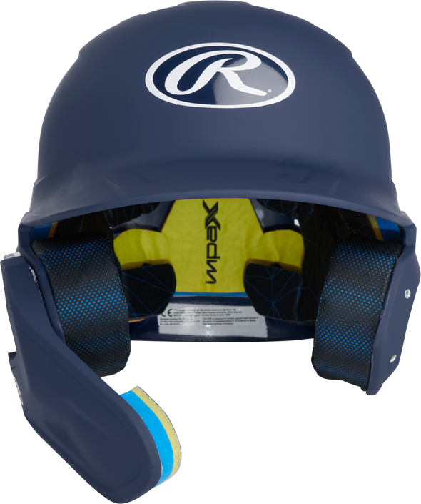 Rawlings Mach One-Tone Matte Helmet w/ Adjustable Face Guard