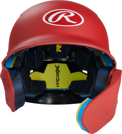 Rawlings Mach Matte Batting Helmet w/ Adjustable Exentsion