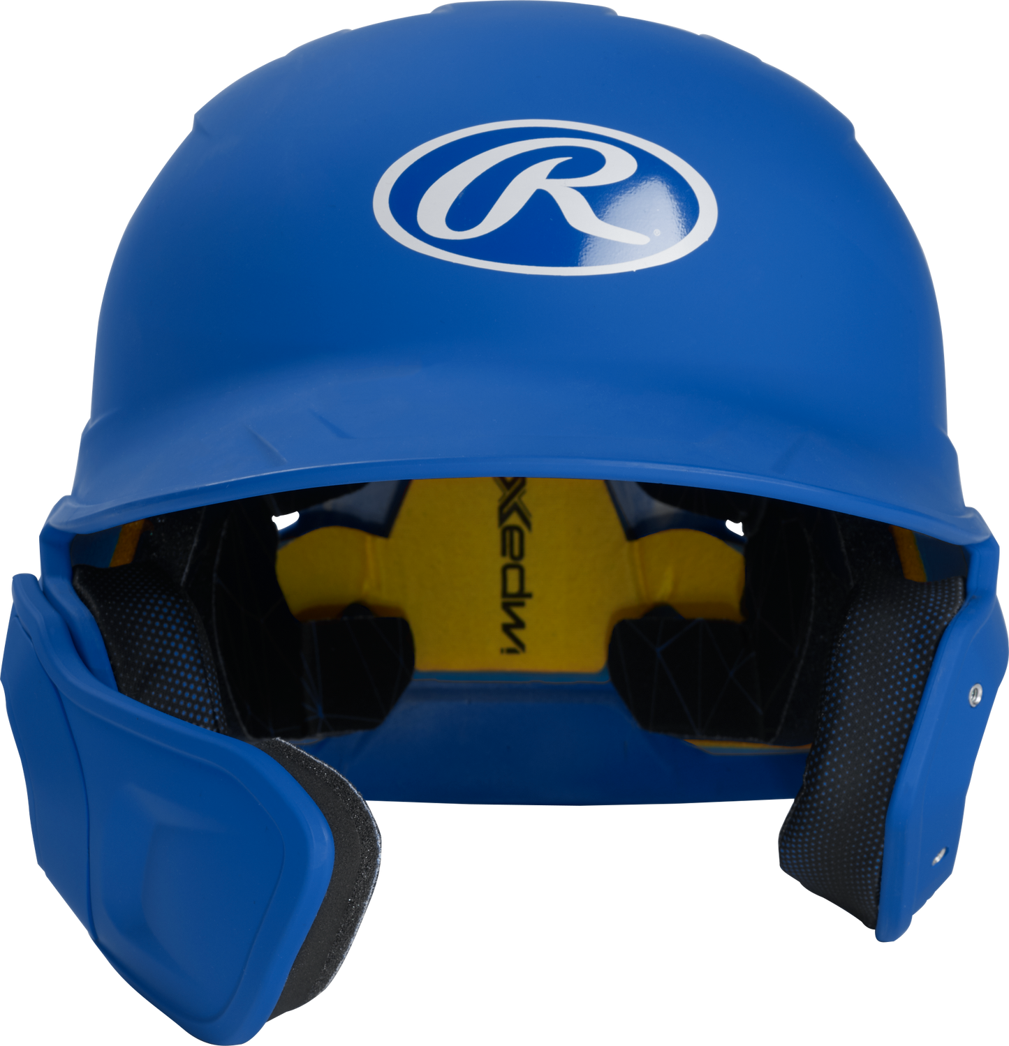 Rawlings Mach Matte Batting Helmet with Left Handed Batter Extension