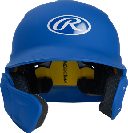 Rawlings Mach Matte Batting Helmet with Left Handed Batter Extension