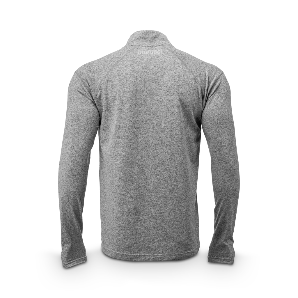 Marucci Adult Leverage Long Sleeve 1/4 Zip Top: MATQZLVRG