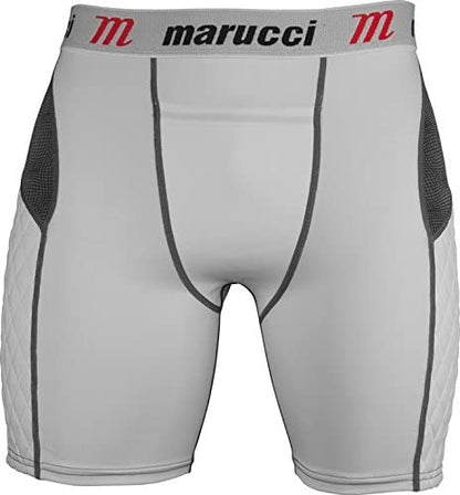 Marucci Baseball Youth Padded Sliding Shorts w/Cup Pocket