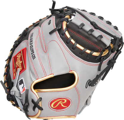 Rawlings Heart of the Hide R2G 33-inch Catcher's Mitt Glove: PRORCM33-23BGS