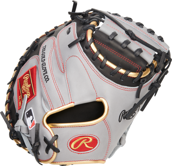 Rawlings Heart of the Hide R2G 33-inch Catcher's Mitt Glove: PRORCM33-23BGS