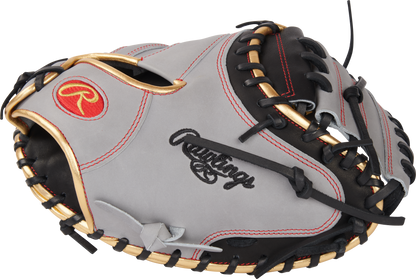 Rawlings Heart of the Hide R2G 33-inch Catcher's Mitt Glove: PRORCM33-23BGS