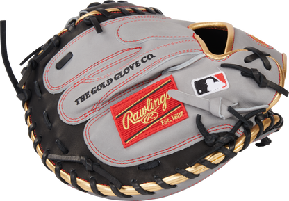 Rawlings Heart of the Hide R2G 33-inch Catcher's Mitt Glove: PRORCM33-23BGS