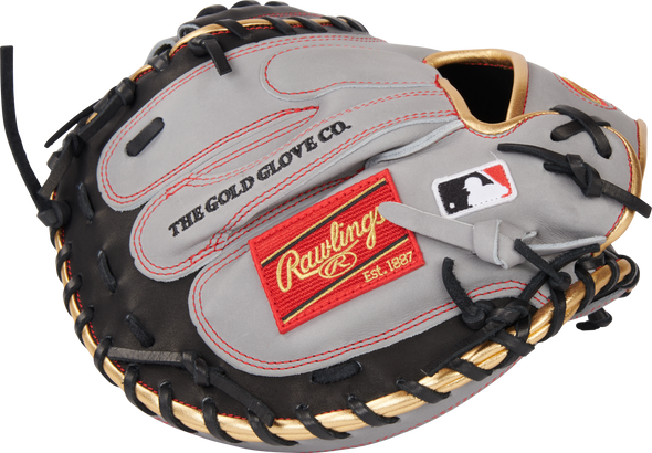 Rawlings Heart of the Hide R2G 33-inch Catcher's Mitt Glove: PRORCM33-23BGS