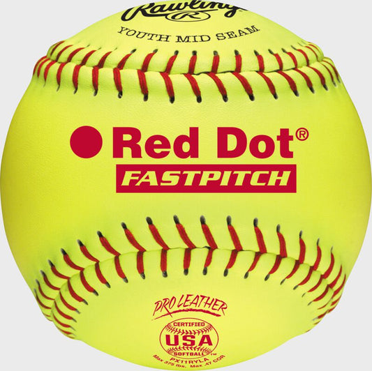 Rawlings USA NFHS Official 11" Softballs (Dozen): PX11RYLA (DZ)