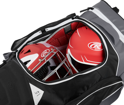 Rawlings R1502 Wheeled Catcher's Bag