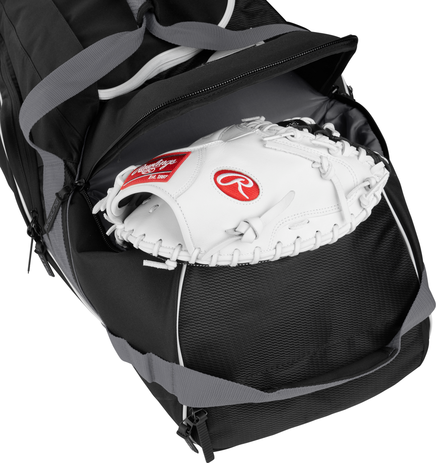 Rawlings R1502 Wheeled Catcher's Bag