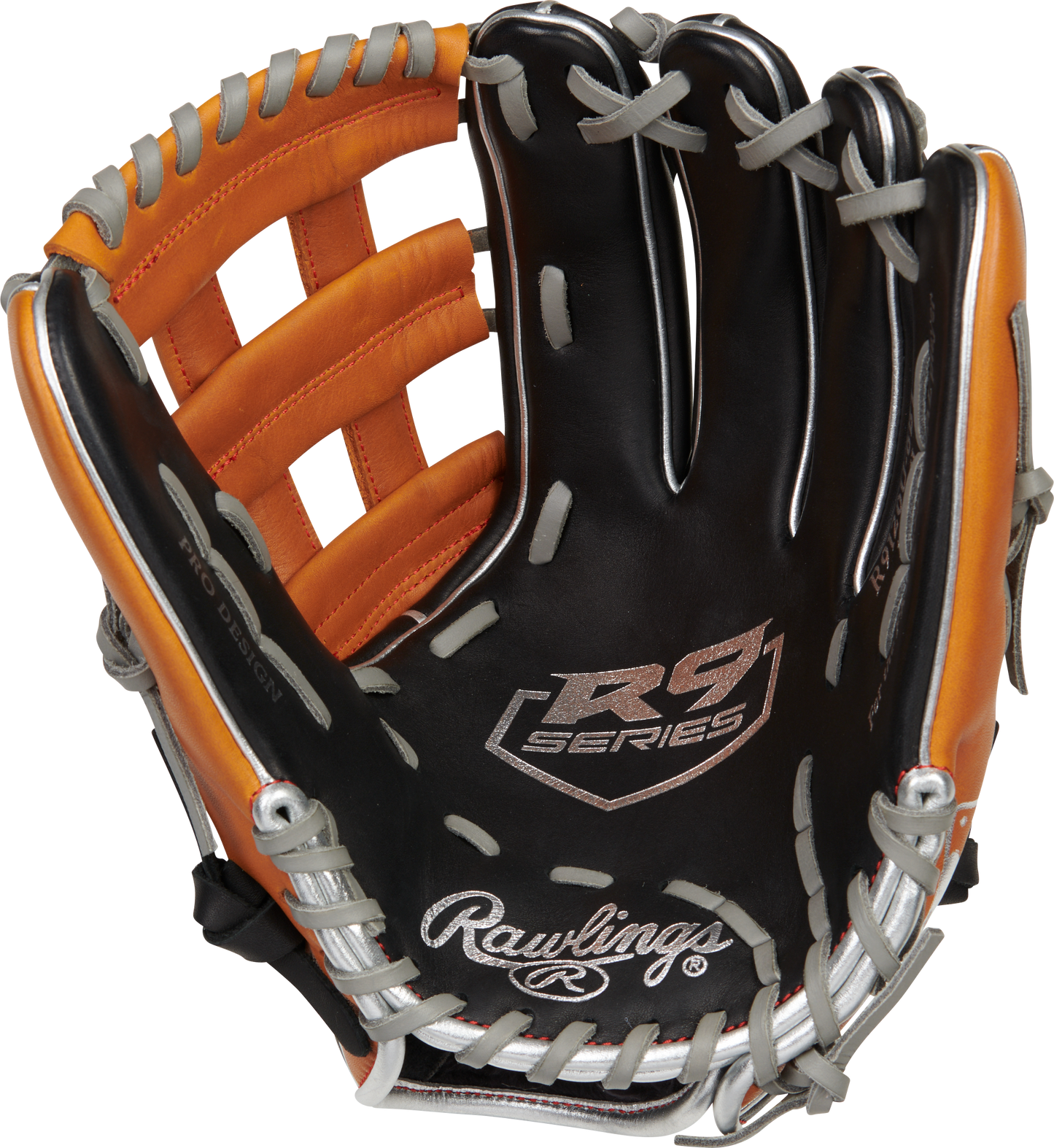 Rawlings R9 ContoUR 12.00" Baseball Glove: R9120U-6BT